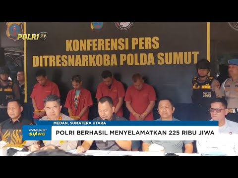 POLDA SUMUT UNGKAP 571 KASUS NARKOTIKA SEPANJANG JANUARI HINGGA AWAL OKTOBER 2025