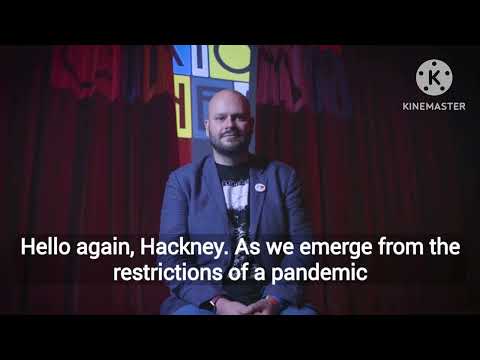 Philip Glanville saying Hello Again Hackney for 1 minute