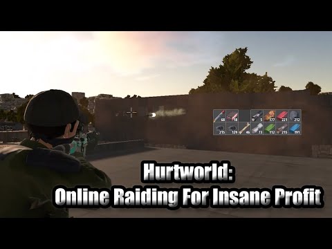 Hurtworld v2 Raid #35 "Online Raiding For Insane Profit"