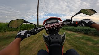 Download lagu POV | Kawasaki KLX250s Country Side Ride | [4K] mp3