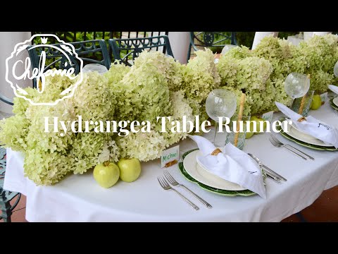 Late Summer Hydrangea Table