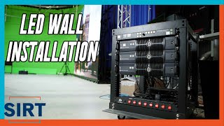 SIRT's 2022 LED Wall Installation