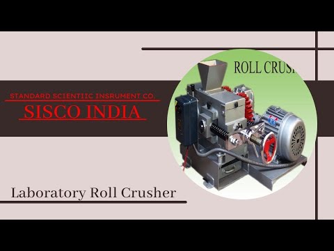 Laboratory Roll Crusher