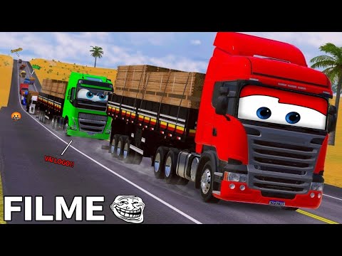 O MAIOR COMBOIO DO DRIVER JOBS ONLINE - FILME COMPLETO 😂