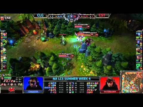 CLG (Counter Logic Gaming) vs Team Coast (CST) || NA LCS Summer 2013 W4D1 || Full Game HD