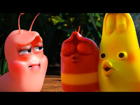 STUCK TOGETHER! | LARVA | Cartoons for Kids | WildBrain Kids