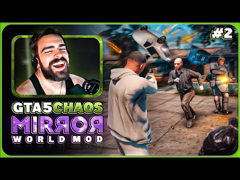GTA 5 Chaos Mod Challenge: Mirror World & Rainbomizer Madness! Episode 2 - S07E02
