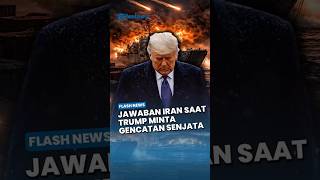 Jawaban Iran Trump Minta Gencatan Senjata 48 Jam, Ditolak Mentah-mentah! Iran Malah Bom 2 Jet AS