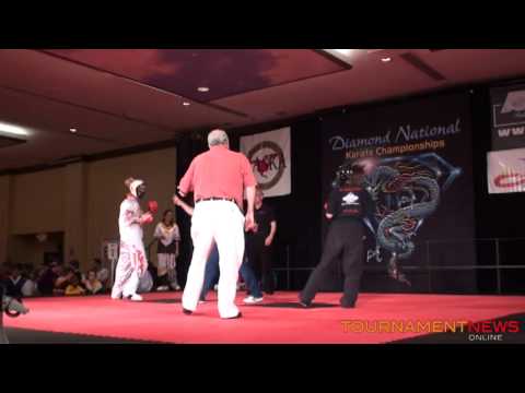 Colbey Northcutt vs Nina Hulleran at Diamond Nationals 2011