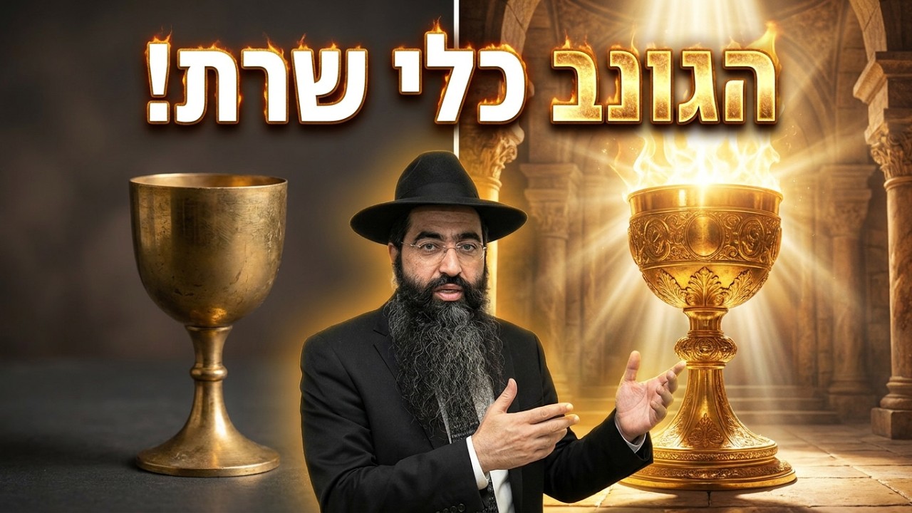 הרב יוסף חי סימן טוב מדוע הגונב כלי שרת קנאים פוגעים בו וכי גונב דינו במיתה וע