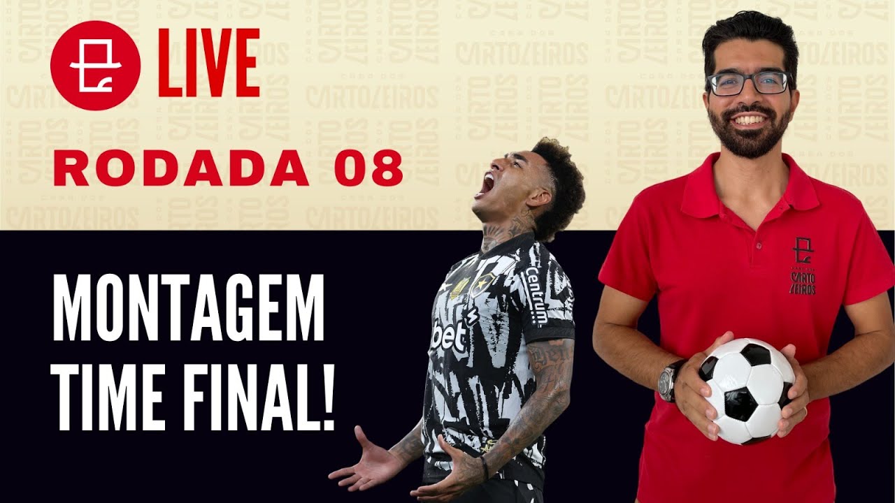 🔴 LIVE DICAS RODADA 8 | CARTOLA 2025: QUAL O MELHOR ATAQUE?