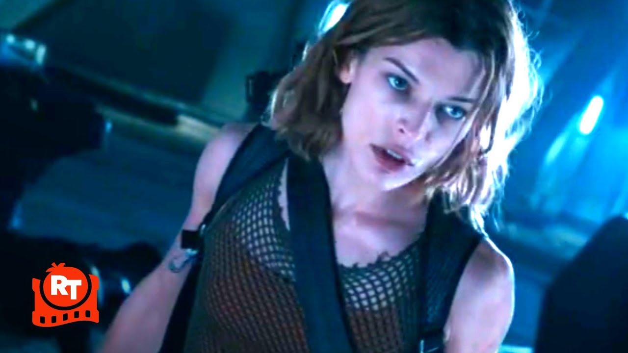 Resident Evil: Apocalypse (2004) - Alice vs. Umbrella Soldiers Scene | Movieclips - YouTube