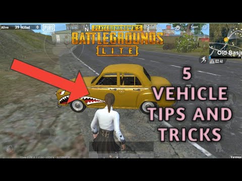 5 VEHICLES TIPS AND TRICKS | PART-1 || PUBG MOBILE LITE || BY FenriS...