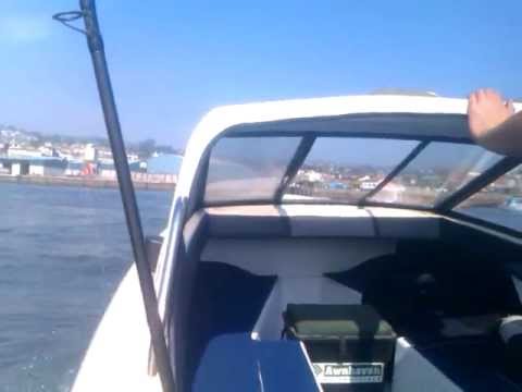 fletcher cruisette speed  fishing boat in the harbour