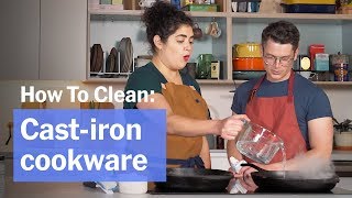 How to Clean a Cast-Iron Skillet (Yes, You Can Use Soap)