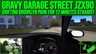 Gravy Garage Street JZX90 Drifting Brooklyn Park for 12 Minutes Straight Uncut