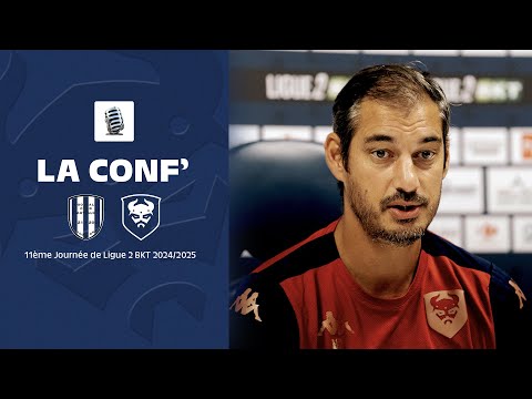 J11 Ligue 2 BKT : La conférence de presse avant FC Martigues / SMCaen