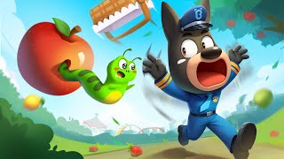 Download lagu Jangan Pernah Bermain dengan Ulat | Kepala Polisi Labrador | Kartun Anak | BabyBus Bahasa Indonesia mp3
