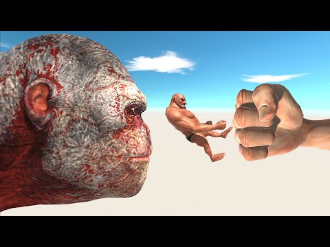 EPIC PUNCH INTO ANGRY GORO - Animal Revolt Battle Simulator