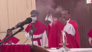 President Dr Ali joins the Catholic church for Palm Sunday service in New Amsterdam | 13-Apr-2025