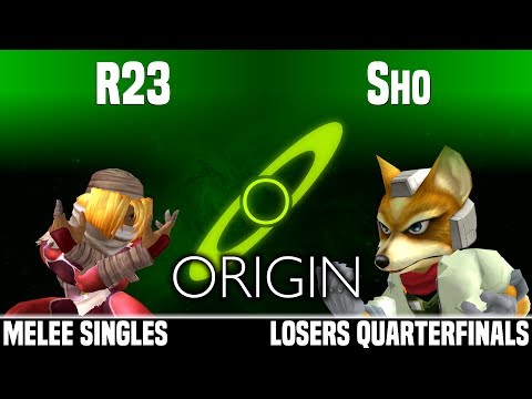 Origin - SDS | R23 (Sheik) vs Sho (Fox) - MELEE SINGLES - LOSERS QUARTERFINALS