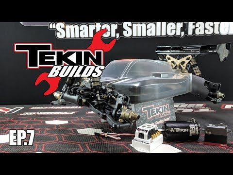 Tekin Builds Ep. 7 - TLR 8IGHT-X E 1:8 BUGGY Chassis Assembly