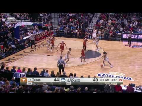 UConn Women's Basketball vs. Texas Highlights
