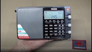 Video thumbnail for tecsun pl 880 - great medium size radio for shortwave! by swissbianco