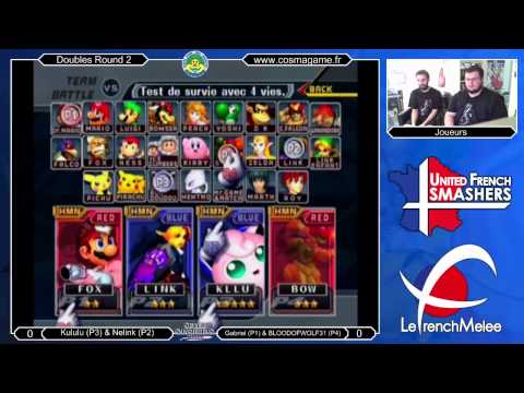 Melee @ Cosmagame #3   Doubles WF - Kululu & Nelink vs BLOODOFWOLF31 & Gabriel