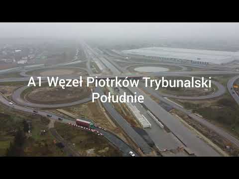 Budowa A1 - Piotrków Trybunalski Południe [XII.2020]