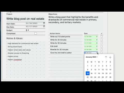 Item video thumbnail