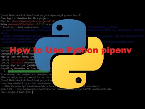 How to Use pipenv for Python Virtual Environments