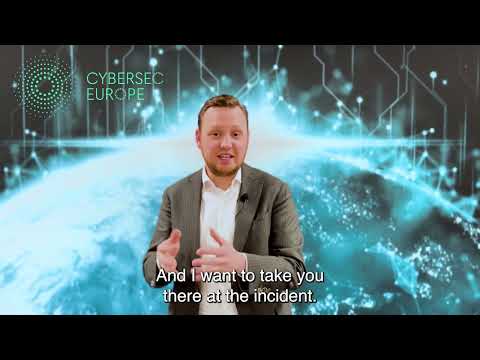 Keynote Speaker Dave Maasland (ESET) at Cybersec Europe 2024