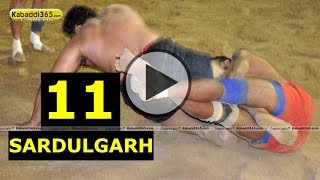 Sardulgarh (Mansa) Kabaddi Tournament 10 Jan 2015 Part 1 by Kabaddi365.com