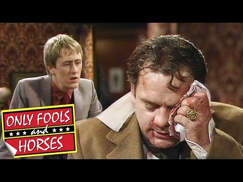 Del Gets Beaten Up After Being Mistaken For Rodney | Only Fools and Horses | BBC Comedy Greats