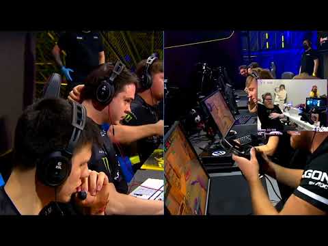 Tarik, fl0m and xqc react to m0NESY crazy 1v3 clutch