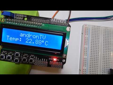 DALLAS DS18B20 Temperature Sensor. Arduino