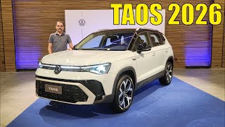 Volkswagen Taos 2026 - Tudo o que mudou