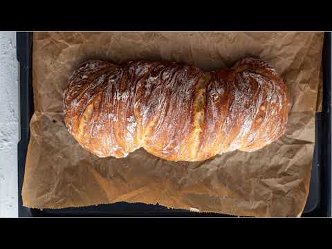 Einfaches Wurzelbrot ohne Kneten