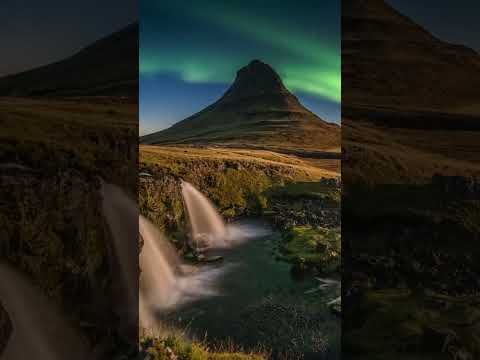 As melhores vistas da #Islândia! Luzes do norte, cachoeiras e montanhas