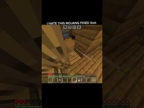 I HATE THIS MOJANG FIXED Gob #minecraft #video #like #share #subscribe