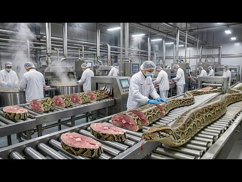 Inside the Modern Snake Meat Factory: The Incredible Process You’ve Never Seen