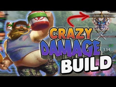Smite: Crazy Damage Bacchus Build - GODLIKE AGAIN???