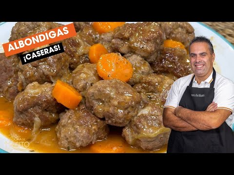 Albóndigas caseras receta fácil y tradicional