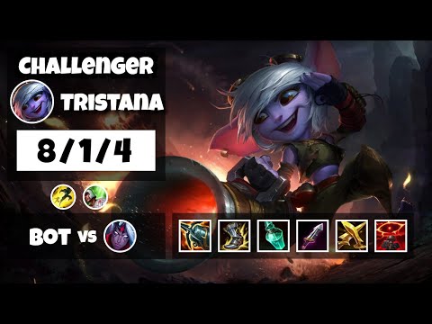 Tristana vs Varus EU Challenger BOT (8/1/4) - v11.13