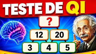 🔥 Só GÊNIOS acertam todas! Teste seu QI agora | QUIZ RACIOCÍNIO LÓGICO