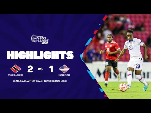 Highlights | Trinidad & Tobago vs United States | 2023/24 Concacaf Nations League
