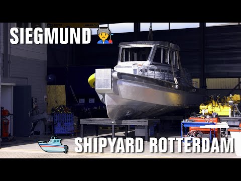 Praxisvideo: Schweißen und Spannen in der Werft mit Schweißtischen