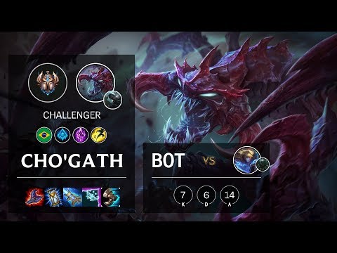 Cho'Gath Bot vs Ezreal - BR Challenger Patch 10.9