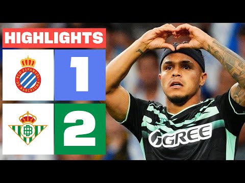 RCD ESPANYOL 1 - 2 REAL BETIS | HIGHLIGHTS LALIGA EA SPORTS